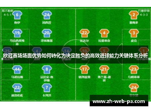 欧冠赛场场面优势如何转化为决定胜负的高效进球能力关键体系分析