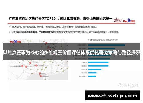 以焦点赛事为核心的多维观赛价值评估体系优化研究策略与路径探索 以焦点赛事为核心的多维观赛价值评估体系优化研究策略与路径探索